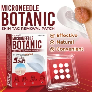 Cvreoz® MicroNeedle Botanic Skin Tag Removal Patch