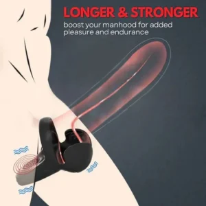 Histone™ Vibrating Electric Male Masturbation Lock Ring