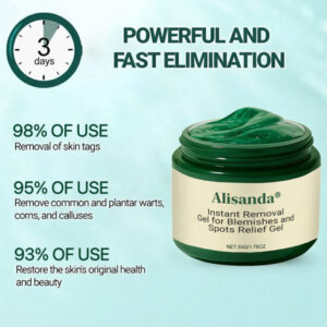 Alisanda® gel | Clinically proven to remove 95%