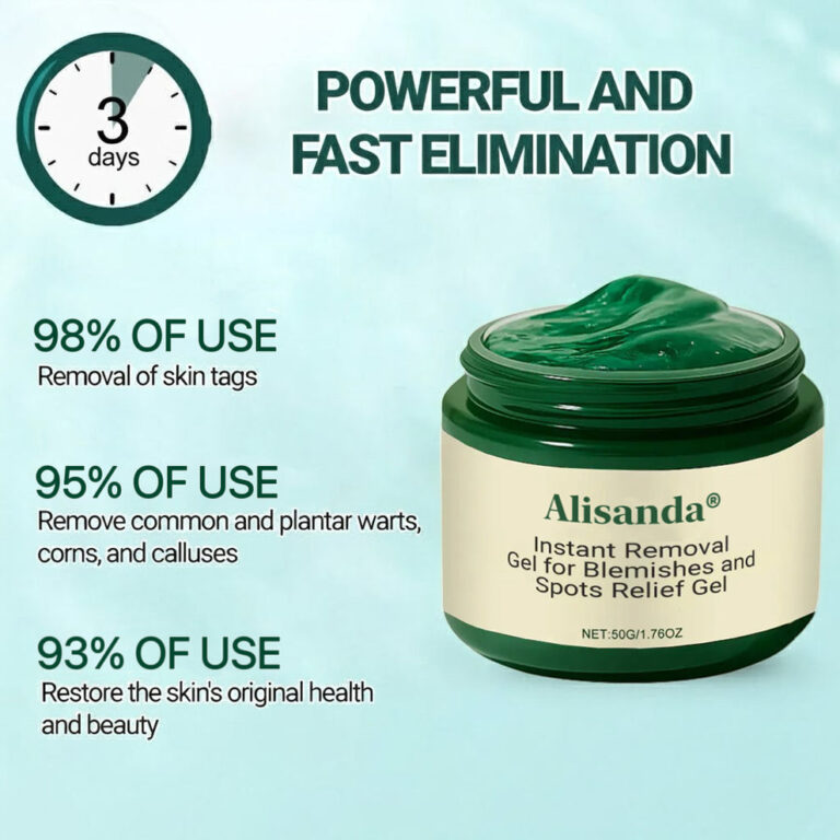 Alisanda® gel | Clinically proven to remove 95%