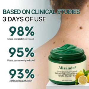 Alisanda® gel | Clinically proven to remove 95%