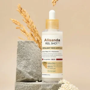 Alisanda™ PEEL SHOT GLOW RICE AMPOULE DUO-SERUMS FORBRIGHTENING